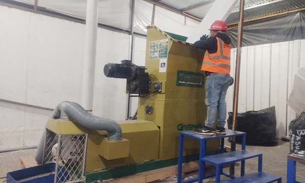 危地马拉eps泡沫生产商投资英科环保greenmax 泡沫热熔机回收eps